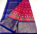 Pure Kanchipura Ikat Silk Saree  thumb 3