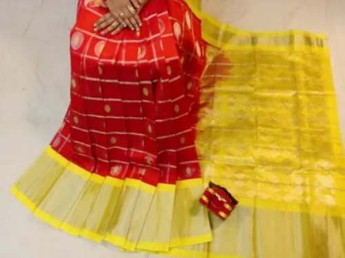 South Style Kuppadam Handloom Silk Saree  by Sai Krishna Ikkat Handloom Saree