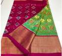 Traditional Ikat Pochampally Ikat Silk Saree thumb 2