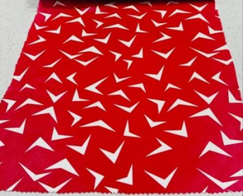 Arrow Print PU Leather Fabric  by Shivam Leather