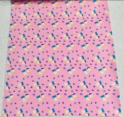 Kids Design Printed PU Leather Fabric 