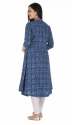 Blue Cotton Kurta thumb 1