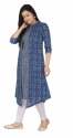 Blue Cotton Kurta thumb 2