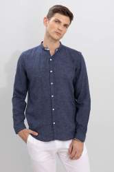 VENEZYA-MENS SHIRT-NAVY