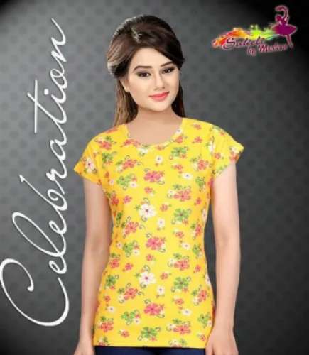 Cotton Printed Top by Muskan Textile