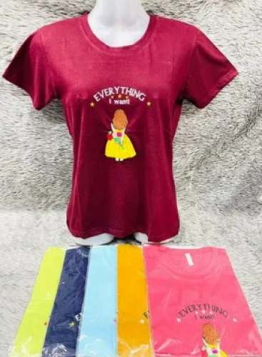 Casual Wear Ladies t shirt  by Maryam Enterprises