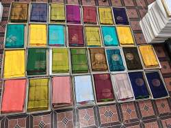 Handloom pure Softsilk saree