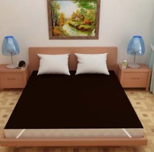 Water Proof Plain Kids Bed Sheet 