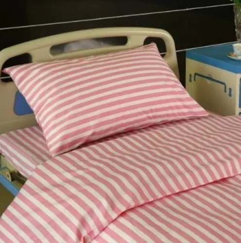 Striped Design single Hospital Bed Sheet by Unismart Apparels Private Limited Unit Of Unifab India 