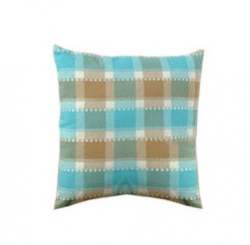 CC-04 Checks Cotton Cushion Cover 