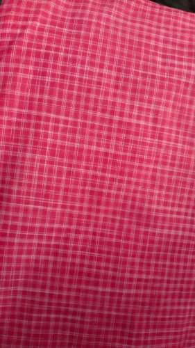 Buy Red Cotton Tai Tai Checks Fabric At Wholesale