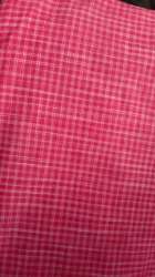 Buy Red Cotton Tai Tai Checks Fabric At Wholesale