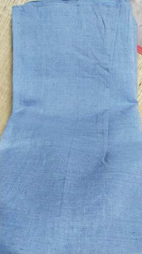 Fancy Plain Sky Blue Linen Fabric