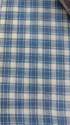 New Blue Chex Fabric At Wholesale Price
