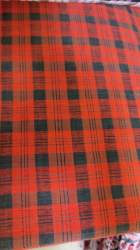 New Collection Red Chex Fabric At Wholesale