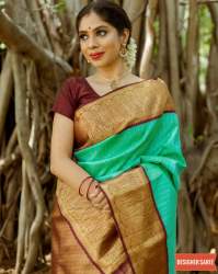Fancy Organic Banarasi Silk Saree For Ladies