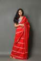Mul Cotton Hand Printed Saree For Ladies thumb 4