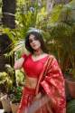 New Arrival Red Banarasi Silk Lehenga For Women thumb 1