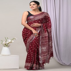 New Linen Sarees Collection