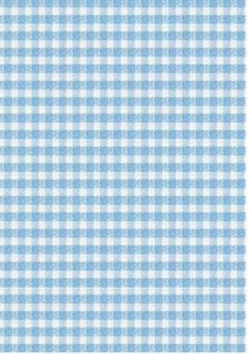 Blue Checked Uniform Fabric by Metrotex