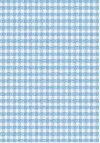 Blue Checked Uniform Fabric by Metrotex
