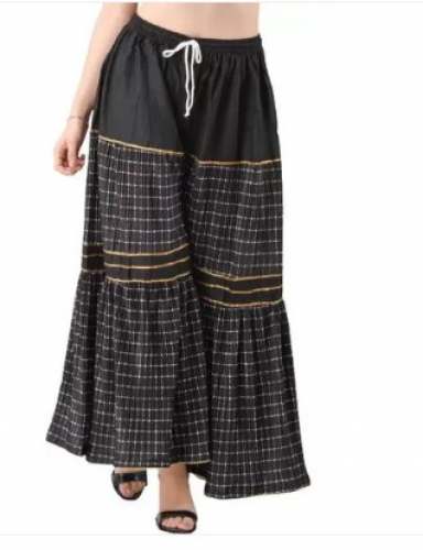 Polyester Sharara Pant 
