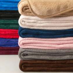 Plain Polyester Fur Fabric