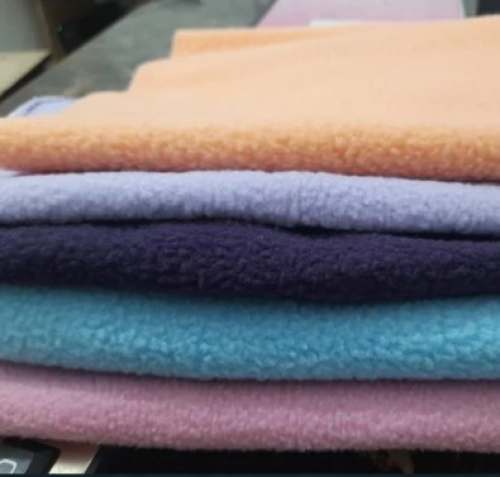 Polyester Fleece Fabric by Shrey Fabrics