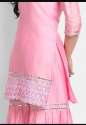  Embroidered Chanderi Sharara Set thumb 4
