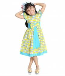 7-9 Years Kids Printed Frocks 