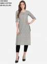 Casual Wear Cotton Straight Kurti  thumb 1