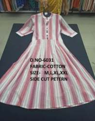 Fashionaex Cotton Anarkali Kurti 