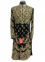 Heavy Velvet Embroidered Mens Sherwani 