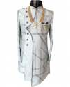 Off White Mens Indo Western Sherwani 
