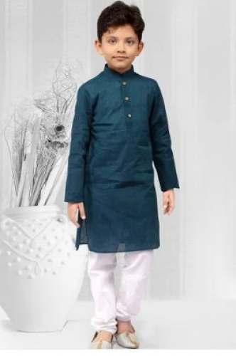 Kids Boys Kurta Pajama Set by Shree Gayatri Products