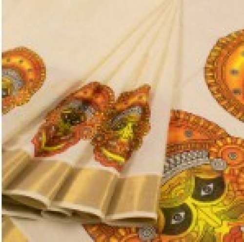New Fancy Kathakali Saree For Women