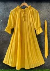 Buy Yellow Belt Style Top For Women