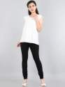 Black and White Ladies Lycra Cotton Legging