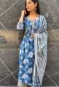 new-blue-printed-kurti-pant-dupatta-set-for-women