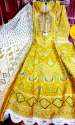 New Long Flared Printed Kurti Pant Dupatta Set