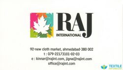 Raj International logo icon