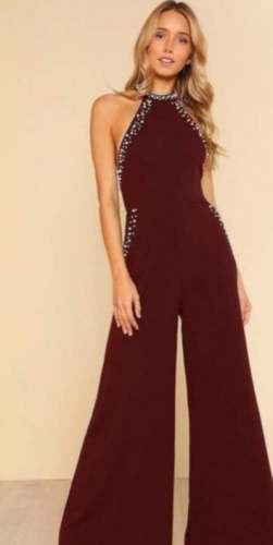 Latest Collection Solid Pattern Jumpsuit For Women by Forever Pretty