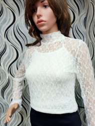 New Body Fit White Top For Women