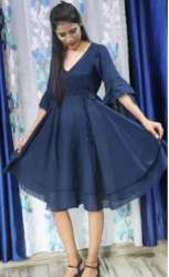 Ladies Short Western Dress