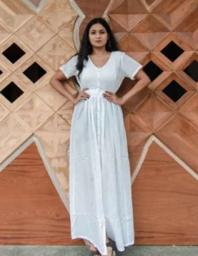 Ladies Stylish Long Maxi Dress by M s Artezen