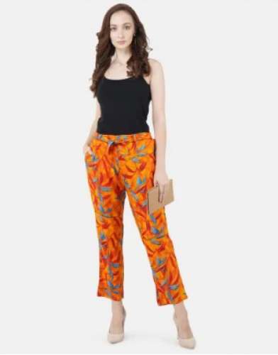 Bhagirathi Printed Palazzo Pants by Chandan Yadav Group