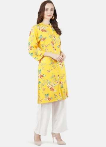 Ladies Regular Wear Printed Kurti by Chandan Yadav Group