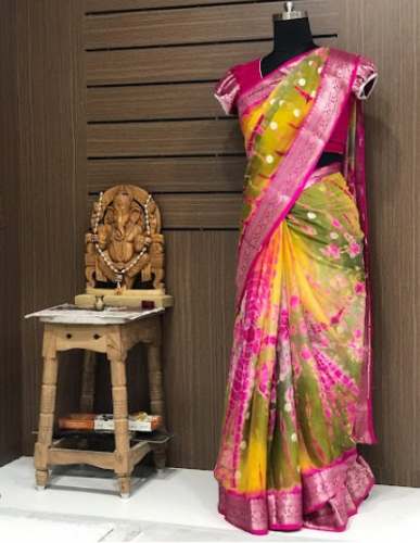 Stylish Wedding Wear Silk Saree