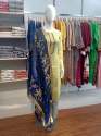 Stylish Yellow and Blue Readymade Cotton suit 