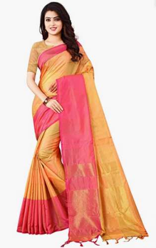 Fancy katan Silk Saree by Devi Cloth Showroom